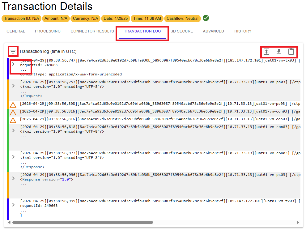 Transaction Log overview