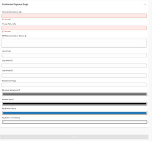 Shopify (COPYandPAY): Customize Payment Page