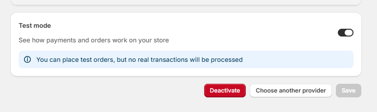 Shopify Embedded Multi-APMs: Screenshots (continued)